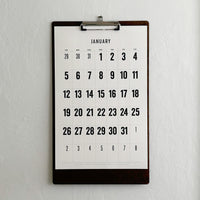 2025 Wall Calendar BOLD numbers