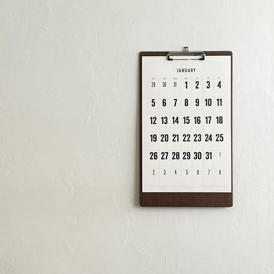 2025 Wall Calendar BOLD numbers