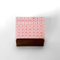 2025 Letterpress Desktop Calendar